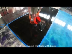 Revestimiento de resina epoxi inodora y pesada de 1 mm Dinámica metálica