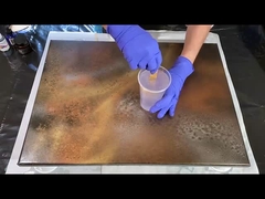 Resina de lanzamiento del tablero de la mesa brillante del final para la madera de capa y las encimeras concretas