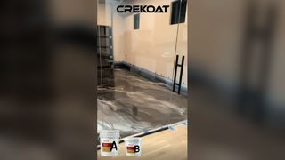 The joy of walking barefoot on it is given by epoxy resin art floor paint 
Flowing like water,