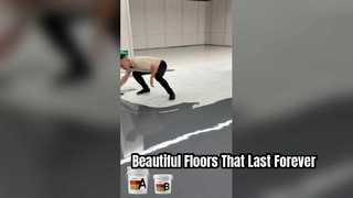Epoxy floor paint. Beauty is just the appearance; durability is the essence.