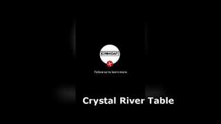 Immersive production of epoxy resin river table
