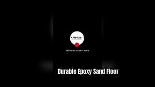 Epoxy colored sand floor paint is not just about brushing the floor, it's about giving the floor a p