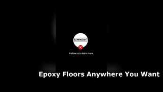 Where can epoxy floor paint be installed? Almost anywhere you can think of.
