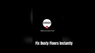 Is the dusty and sandy cement floor too ugly? One bucket of epoxy floor paint does the trick!