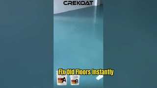 just scrape off a layer of epoxy colored sand floor paint.