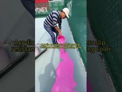 Ugly floor? Don't demo it! One bucket of acrylic floor paint saves it.