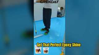 The gloss of epoxy floor paint isn't surface level shine. It's depth that radiates from within.