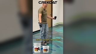Epoxy Art Floor Paint gives you that high-end look for less 