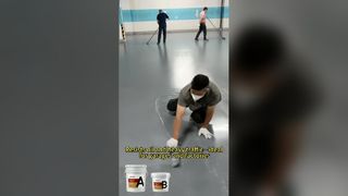 Epoxy floor paint has no peeling, no flaking, and no delamination.