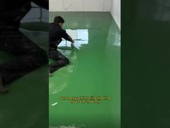 Epoxy floor paint is really amazing! Roll down and turn old ground into new ground ✨