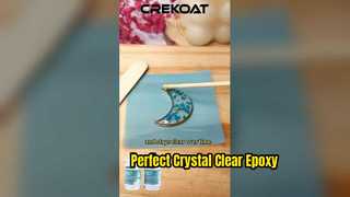 Epoxy resin: clear in, stunning out.