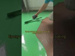 Epoxy colored sand floor: seamless, premium, glows