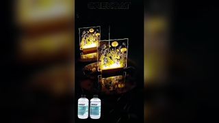 Use this highly transparent epoxy resin to seal the most cherished moments.