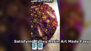 That's the magic of epoxy resin crafts — therapeutic and satisfying.