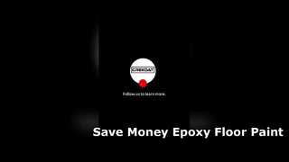 Don't spend a lot of money on tiling! Epoxy floor paint offers high cost-effectiveness