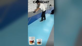 Epoxy floor paint, shiny, wear-resistant, easy to maintain 
