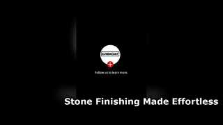 Resin washed stone turns complex into simple. Time consuming into effortless.