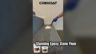 A tutorial on epoxy washed stone flooring that can be learned in one go 