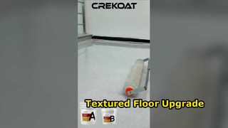 ✨  Epoxy colored sand floor paint is a texture upgrade for spaces.