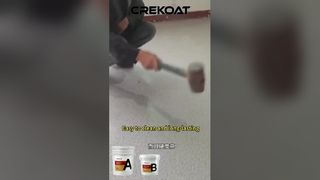 Epoxy colored sand floor paint | Pressure resistant, oil resistant, and slip resistant