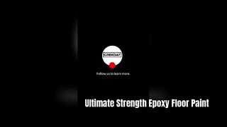 The biggest advantage of epoxy colored sand floor paint is its strength.