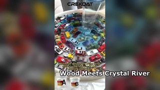 Transform resin into rivers.